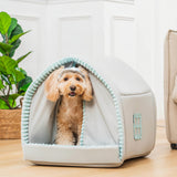 Pet's Cozy Polyester Enclosed Dog Bed | Soft and Secure Design 0