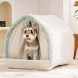 Pet's Cozy Polyester Enclosed Dog Bed | Soft and Secure Design 8