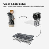 Pet's Elevated Polyester Dog Cot | Portable Cooling Bed for All Sizes 3