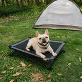 Pet's Elevated Polyester Dog Cot | Portable Cooling Bed for All Sizes 9
