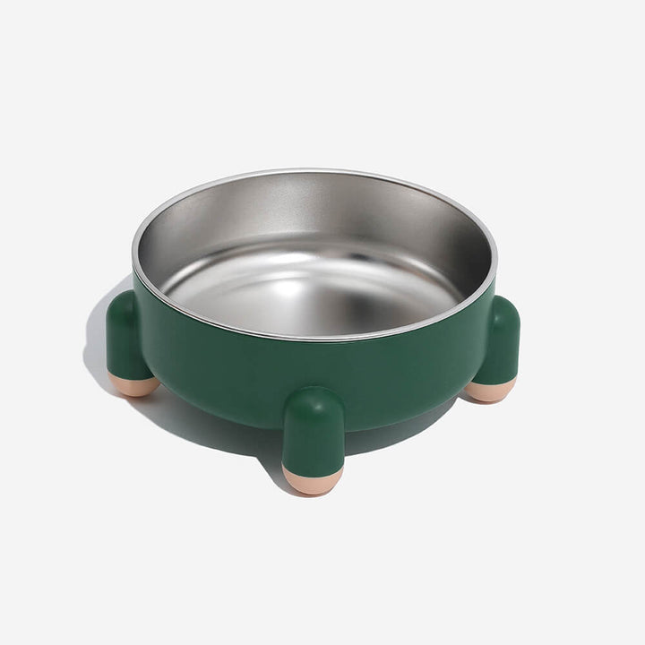 Pet's Elevated Polystyrene Dog Bowl | Stylish Tetrapod Design 0