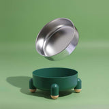 Pet's Elevated Polystyrene Dog Bowl | Stylish Tetrapod Design 2