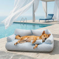 Pet's Ice Silk Cooling Sofa Bed | Breathable Washable Dog Bed