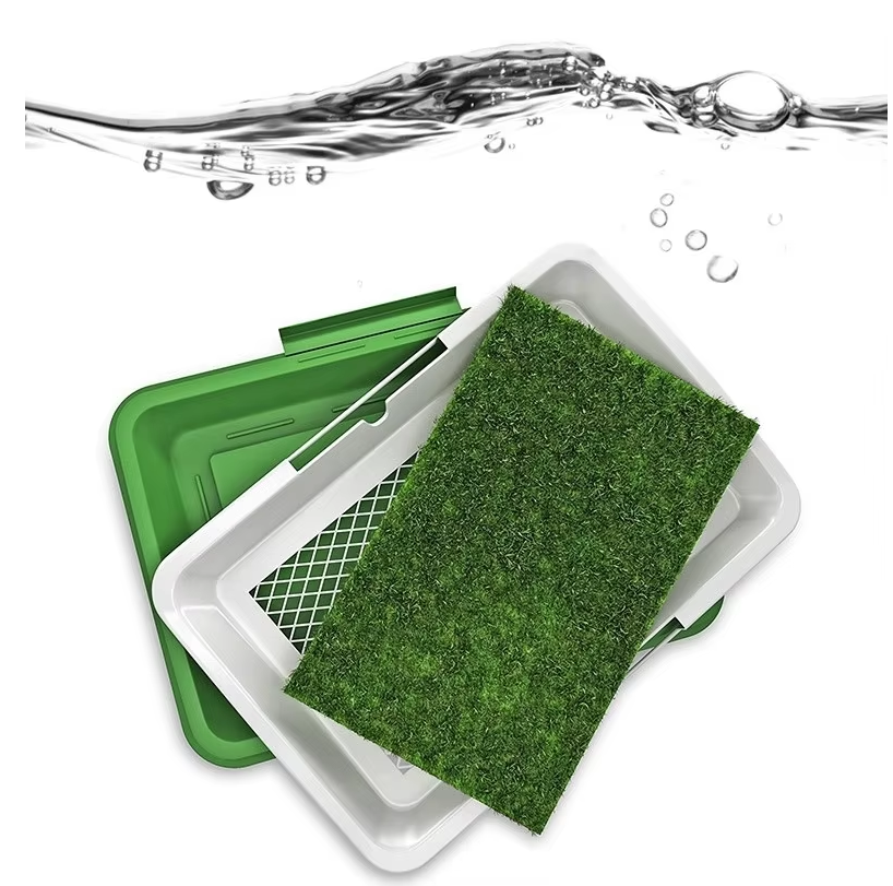 Pet's Indoor Artificial Turf Toilet | Multi-Layered Lightweight Design 2
