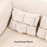Pet's Orthopedic Foam Sofa Bed | Comfortable Supportive Design with Pillows 6