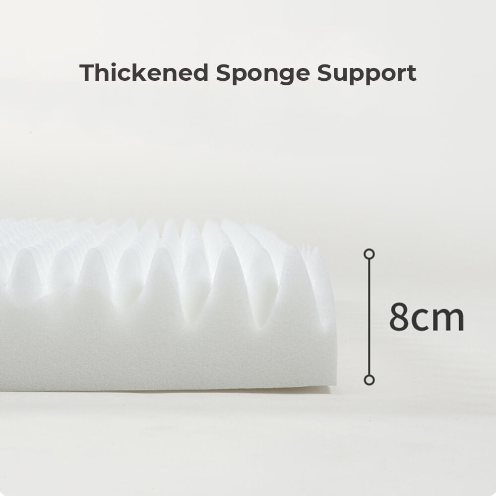 Pet's Orthopedic Foam Sofa Bed | Comfortable Supportive Design with Pillows 8