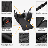 Pet's Oxford Fabric Dog Car Seat Cover | Scratch-Resistant and Easy to Clean 4