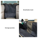 Pet's Oxford Fabric Dog Car Seat Cover | Scratch-Resistant and Easy to Clean 5