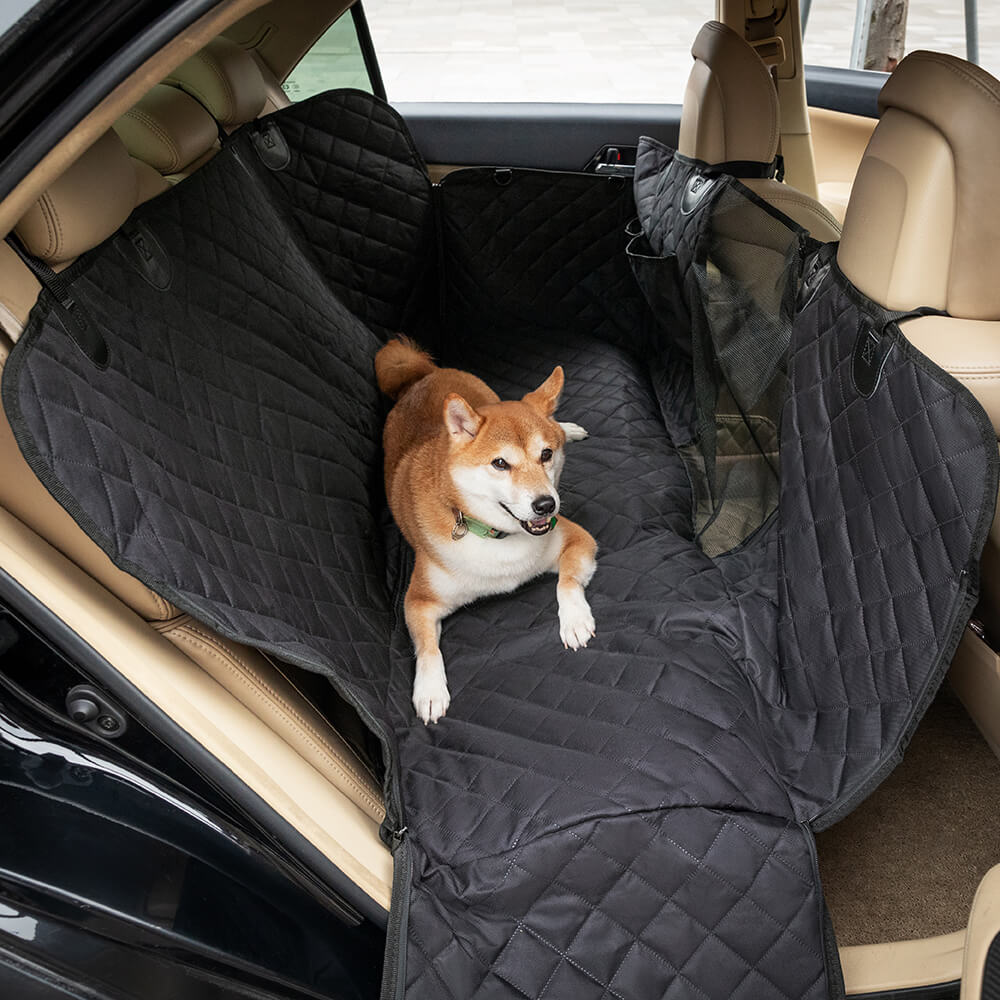 Pet's Oxford Fabric Dog Car Seat Cover | Scratch-Resistant and Easy to Clean 6