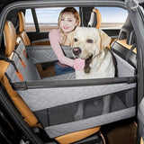 Pet's Padded Car Seat Protector | Waterproof Memory Foam Travel Mat 1