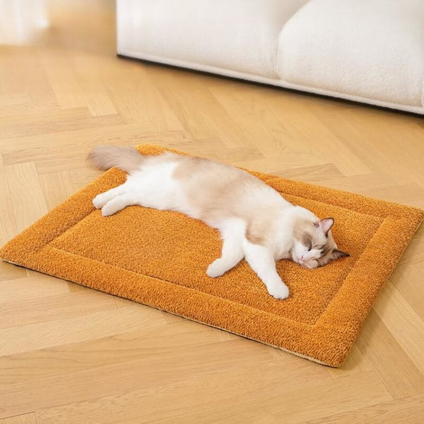 Pet's Plush Non-Slip Mat | Cozy and Comfortable Lounging Solution 0