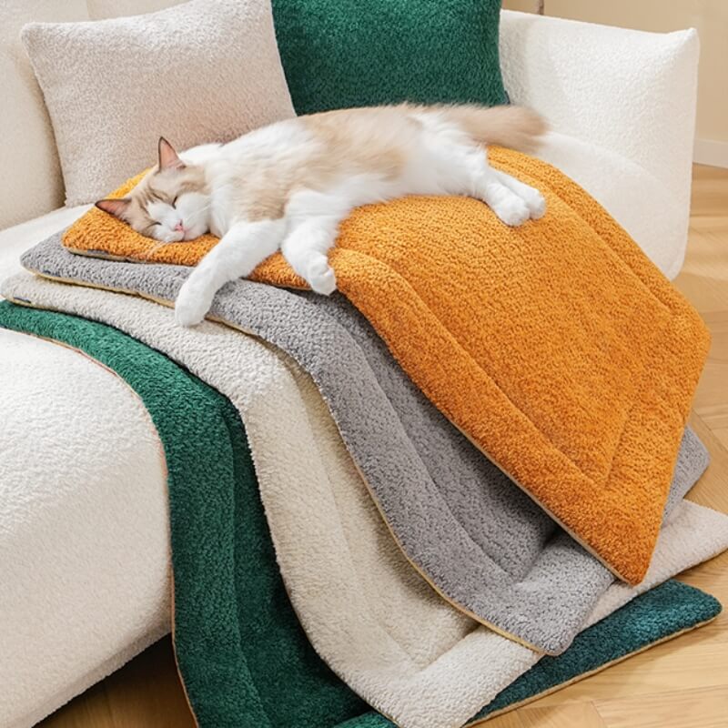 Pet's Plush Non-Slip Mat | Cozy and Comfortable Lounging Solution 1