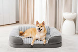 Pet's Plush Orthopedic Dog Bed | Cozy Washable Bolster for Comfort 2