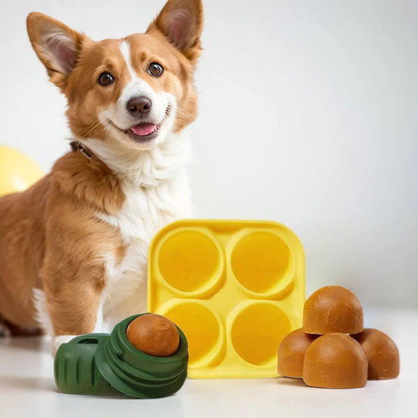 Pet's Silicone Slow Feeder | Interactive Chew Toy for Healthy Eating 0
