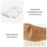 Pet's Soft Faux Lambswool Sofa Bed | Cozy Double Layer Design 6