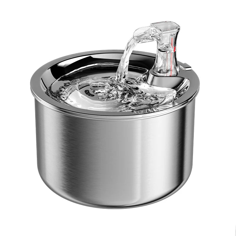 Pet's Stainless Steel Water Fountain | Advanced Hygienic Hydration System 3