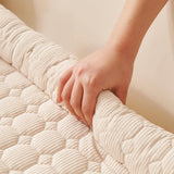Pet's Ultra-Soft Pearl Fleece Dog Mat | Cozy Quilted Furniture Protector 6