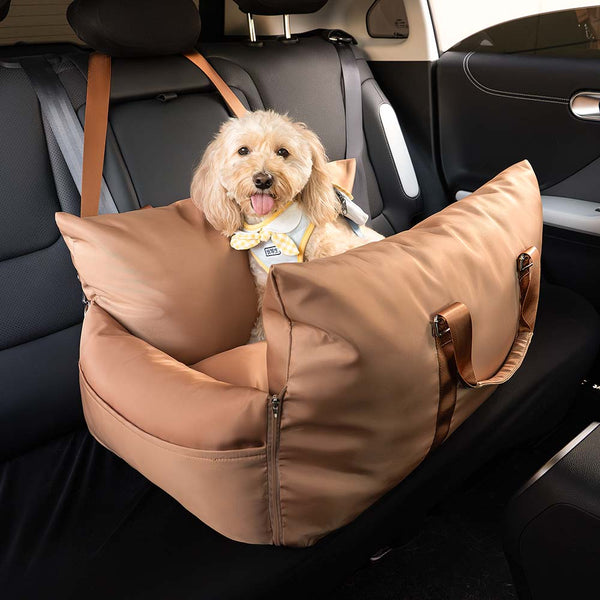 Pet's Waterproof Oxford Fabric Car Seat Bed | Comfortable Travel Cushion 12