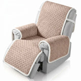 Plush Scratch-Resistant Recliner Luxe Couch Covers Slipcovers with Elastic Straps
