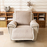 Plush Scratch-Resistant Recliner Luxe Couch Covers Slipcovers with Elastic Straps
