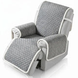 Plush Scratch-Resistant Recliner Luxe Couch Covers Slipcovers with Elastic Straps