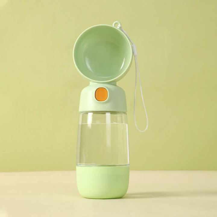Portable Dog Water Bottle | Dual-Purpose Hydration and Feeding | Lightweight Leak-Proof Design 0