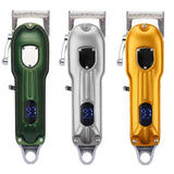 Professional Pet Grooming Clipper | All-Metal Rechargeable Dog and Cat Hair Trimmer 6