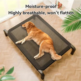 Elevated Outdoor Dog Bed | Moisture-Proof Non-Slip Nylon Nest for Large Dogs