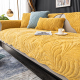 Leaf Cotton Mat Anti-scratch Protective Heavy-Duty Couch Cover