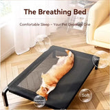 Elevated Outdoor Dog Bed | Moisture-Proof Non-Slip Nylon Nest for Large Dogs