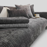 Simple Solid Color Chenille Scratch-resistant Protective Sleek Couch Cover