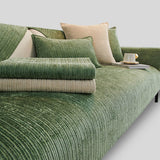 Simple Solid Color Chenille Scratch-resistant Protective Sleek Couch Cover