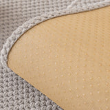 Simple Solid Colour Plush Furniture Protector Heavy-Duty Couch Cover