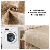 Skin-Friendly Breathable Chenille Sofa Protection Scratch-Resistant Non-Slip Reinforced Couch Cover