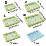 Square Cooling Pet Mat | Breathable Dirt-Resistant Sleeping Pad for Dogs and Cats