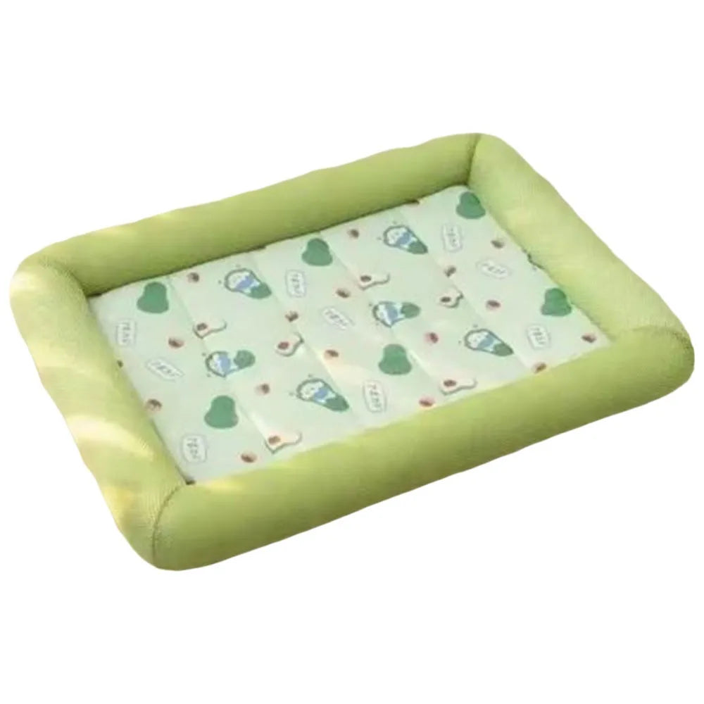 Square Cooling Pet Mat | Breathable Dirt-Resistant Sleeping Pad for Dogs and Cats