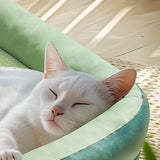 Summer Cooling Pet Bed | Washable Ice Silk Sofa for Dogs and Cats | Breathable Design