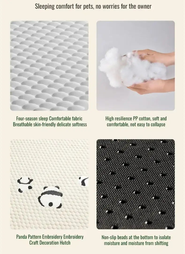 Summer Cooling Pet Bed | Washable Ice Silk Sofa for Dogs and Cats | Breathable Design