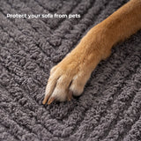 Thickened Plush Herringbone Non-slip Breathable Couch Cover