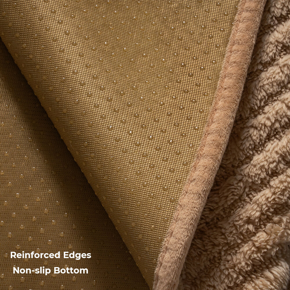 Thickened Plush Herringbone Non-slip Breathable Couch Cover