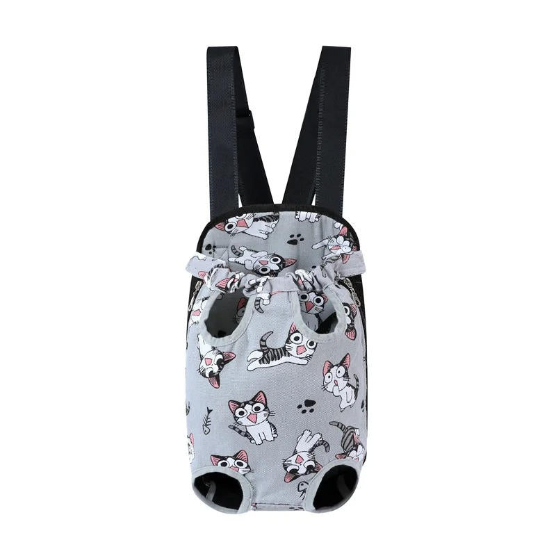 Unisex Adjustable Mesh Cat Carrier Bag | Comfortable Secure Travel Pouch 10