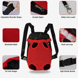 Unisex Adjustable Mesh Cat Carrier Bag | Comfortable Secure Travel Pouch 3