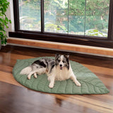 Unisex Cotton Leaf Shape Blanket | Extra Large Comfortable Pet Mat 1