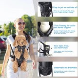 Unisex Dog Carrying Backpack | Breathable Mesh Pet Carrier for Outdoor Adventures 2