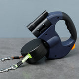 Unisex Durable Nylon Double Dog Leash | Anti-Tangle Dual Lead with Padded Handle 3