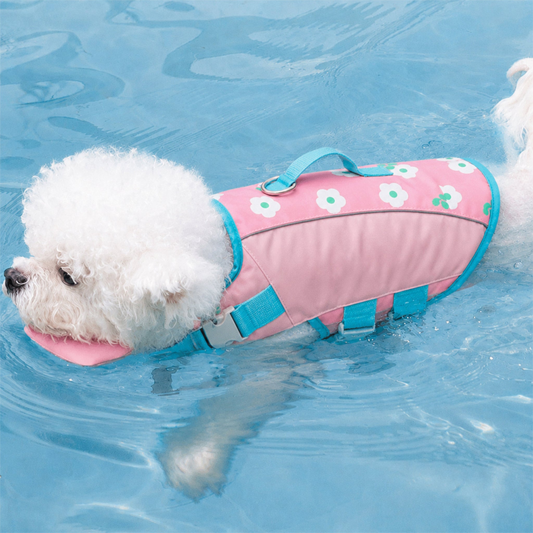 Unisex Durable Oxford Cloth Dog Life Jacket | Stylish High-Buoyancy Swim Vest for Safety 6