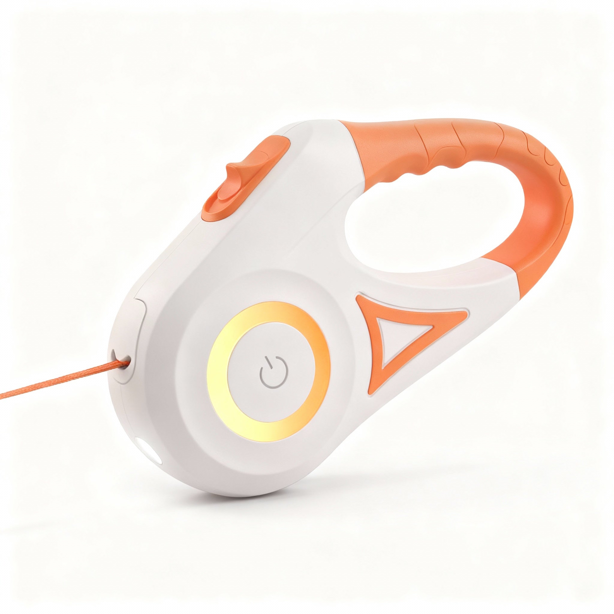 Unisex Durable Plastic Retractable Dog Leash | LED Illuminated Tangle-Free Walking Accessory 1