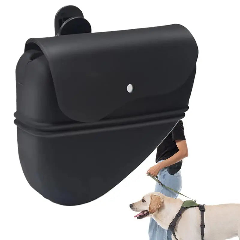 Unisex Durable Silicone Dog Treat Pouch | Waterproof Training Bag with Adjustable Clip 1