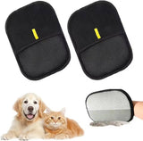 Unisex Electrostatic Fabric Grooming Gloves | Gentle Pet Grooming Tool for Dogs and Cats 0