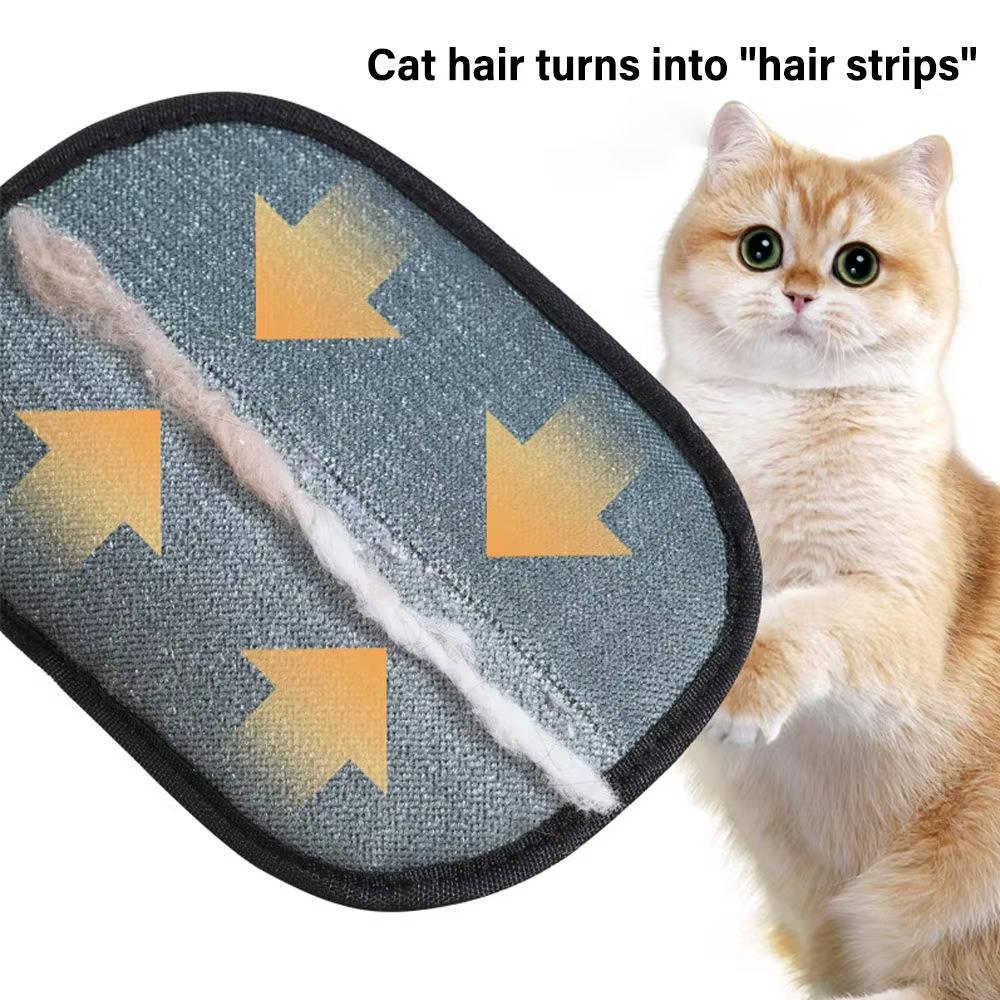 Unisex Electrostatic Fabric Grooming Gloves | Gentle Pet Grooming Tool for Dogs and Cats 2